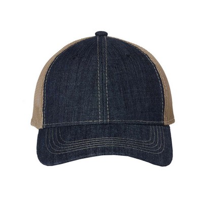 Outdoor Cap® Denim Cap w/Mesh Back