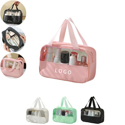 Transparent Cosmetic Bag Large Capacity Toiletry