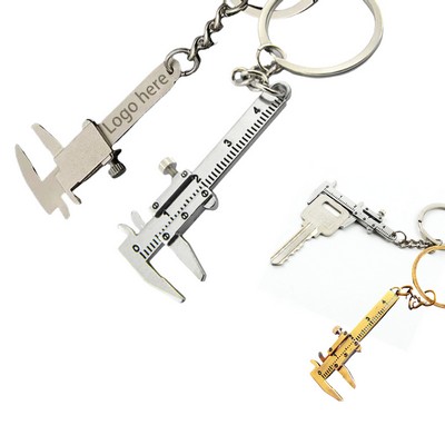 Mini Vernier Caliper Keychain