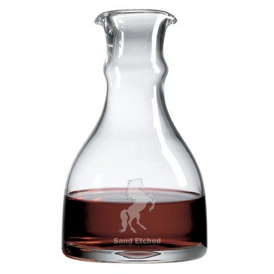 Barrel Lead-Free Crystal Decanter