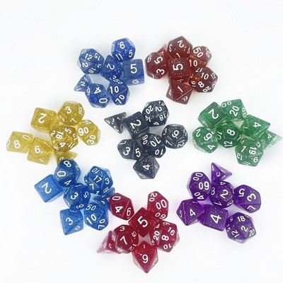 7-piece Polyhedral Dice Set