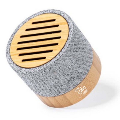 Compact Wireless Bamboo Wireless Speaker