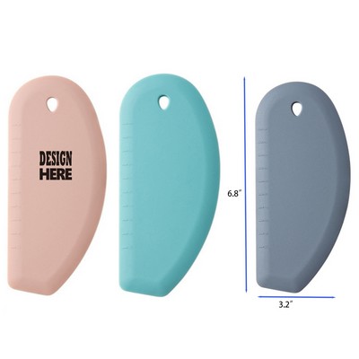 Silicone Food Scraper Bowl Scraper for Bread Bench Dough Sourdough Baking Dishwasher Safe