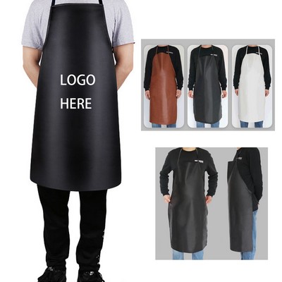 Waterproof Pu Leather Apron