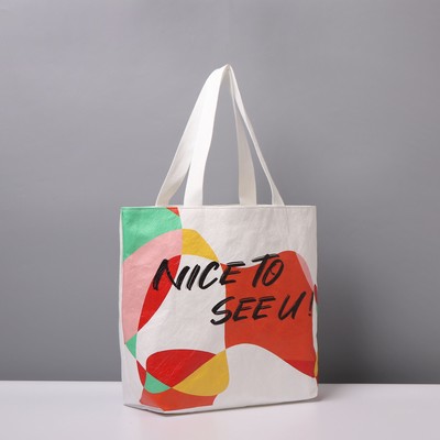 Grocery Full Color Tote Bag