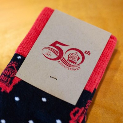 Cotton Anniversary Socks - Commemorate Your Love with Cozy Feet - American Made