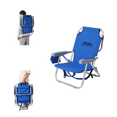 Custom Folding Lounge Beach Camping Wearable Chairs