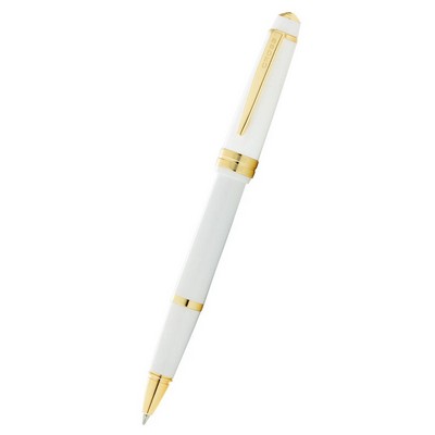 Cross Bailey Light™ Polished White Resin Fine Tip Rollerball Pen