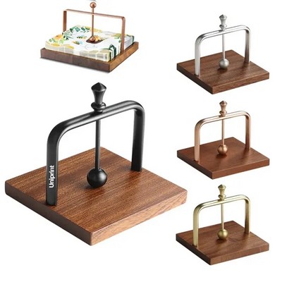 Wooden Napkin Holder for Dining Table Organizer Stand