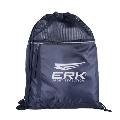 RPET Mesh Drawstring Backpack