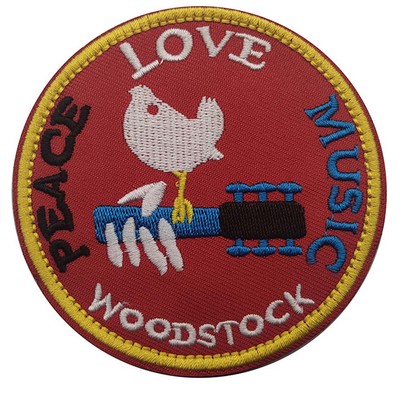 Custom 3.1 Inch Embroidered Patch