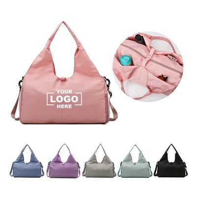 Sports Gym Yoga Bag with Shoes Compartment