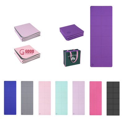 Folding Multicolor Yoga Mat