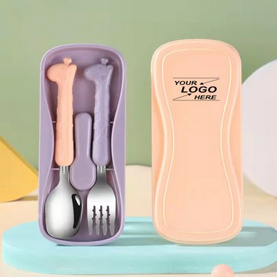 Kids Stainless Steel Utensil Set