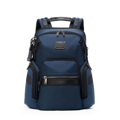 Tumi Alpha Bravo Navigation Backpack- Navy