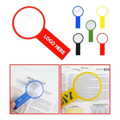 3X Slim Portable Magnifying Glass