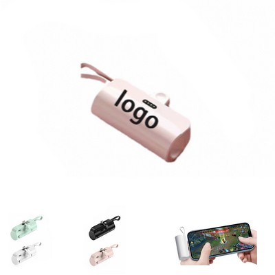 Stylish Capsule Power Bank for Travel