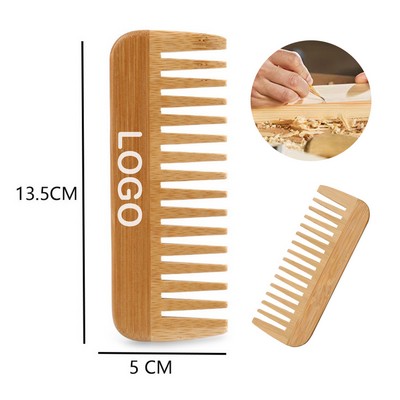 Bamboo Hair Detangler Comb