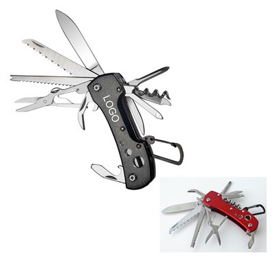 15-in-1 Stainless Steel Multitool Knife