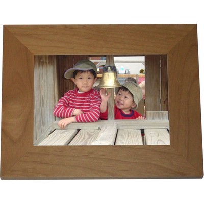 Simple Wood Picture Frame- 4"x6" (Wood Grain)