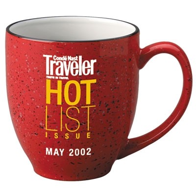 15 Oz. Red Sante Fe Bistro Stoneware Coffee Mug