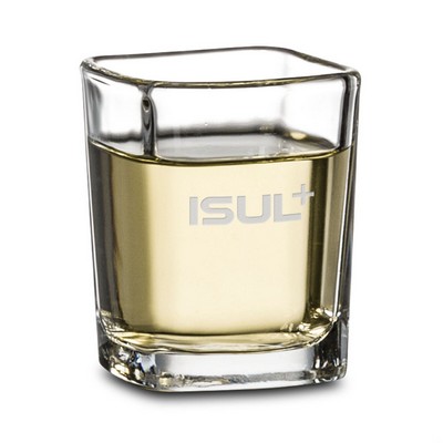 Amazon Shot Glass - Deep Etch