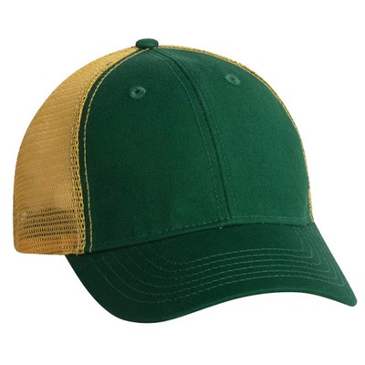 Sportsman™ Washed Trucker Cap (Blank)