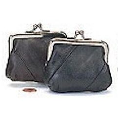 Coin Purse w/Metal Frame