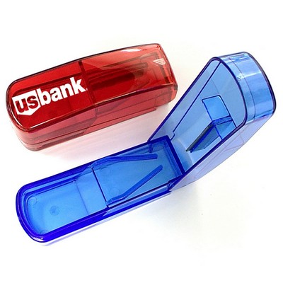 Travel Pill Box w/Cutter