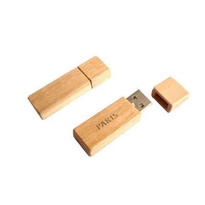 Wooden High Speed USB 2.0 Flash Drive (16GB)