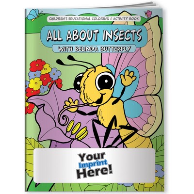 Coloring Book - All About Insects with Belinda Butterfly