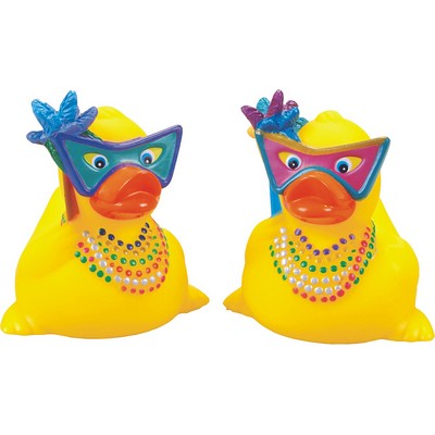 Rubber Mardi Gras Duck© Toy