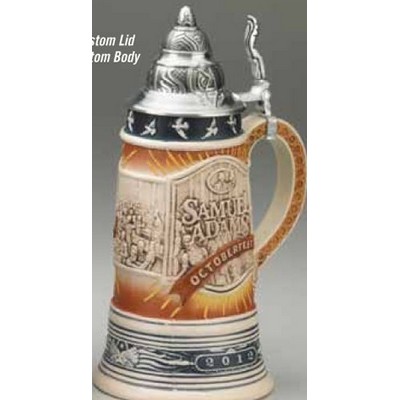 Custom Samuel Adams Relief Stein Mug