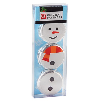 Holiday Chocolate Covered Oreo® Snowman Gift Set