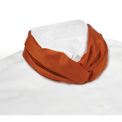 Orange Knot Scarf