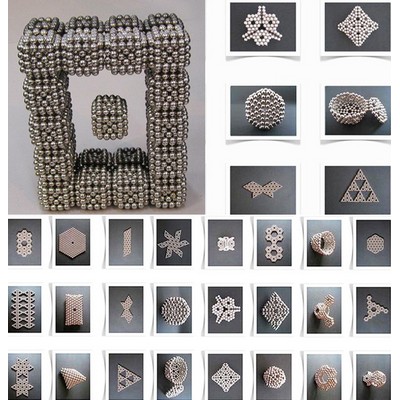 3 mm Silver Magnet Building Balls (216 pcs)