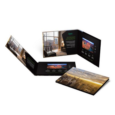 4.5 Inches Wide View HD Screen Video Brochures for Customized Print Collateral