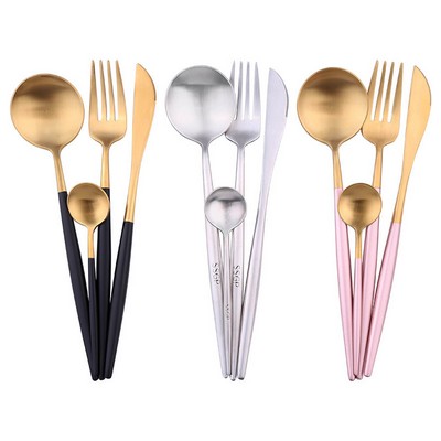 4-pieces Stainless Steel Flatware Set