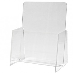 Upscale Brochure Holder (4 1/4"x9"x1 1/2" Insert)