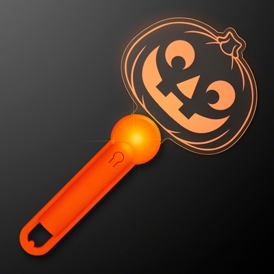 Halloween Pumpkin Lights Acrylic Wand