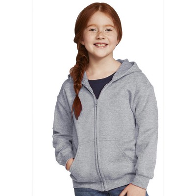 Gildan® Heavy Blend™ Youth Full Zip Hooded Sweatshirt