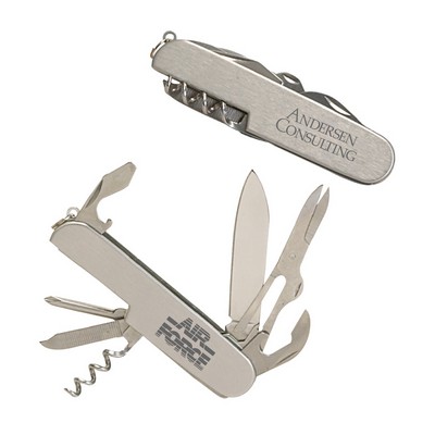 Stainless Steel Pocket Utility Swiss Army Knife