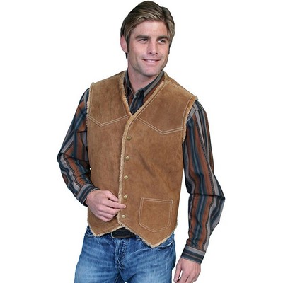 Men's Suede Hunting Vest