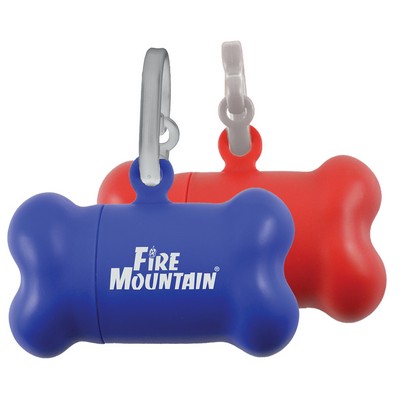 Plastic Dog Waste w/ Carb Clip