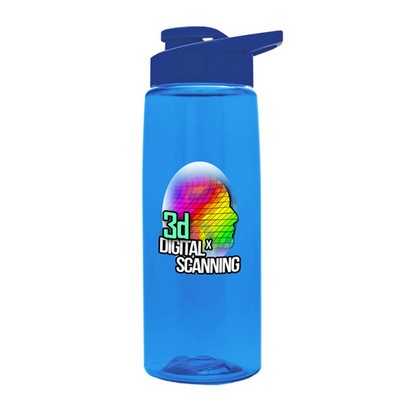 Digital Flair Bottle w/Drink-Thru Lid