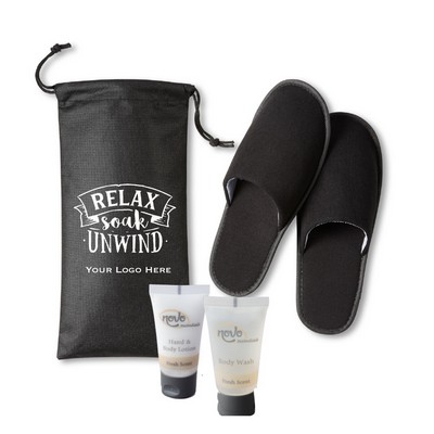 Spa & Bath with Slipper Set