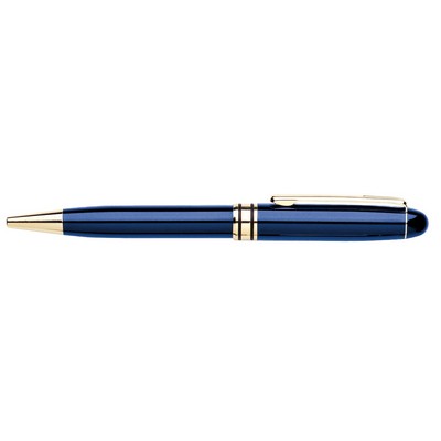 Ballpoint Twist Blue Pen