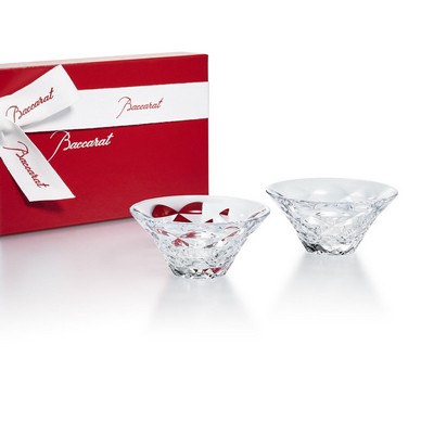 Luxury Line Baccarat Swing Bowl Set of 2