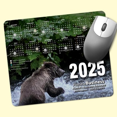 Vynex® Heavy Duty 8"x9.5"x1/8" Calendar Mouse Pad