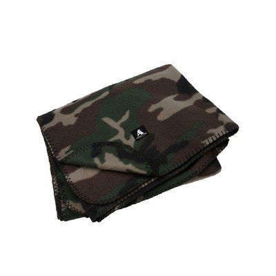 50x58 Camo Polar Fleece Blanket